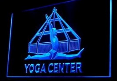Beauty Yoga Center Health LED Neon Sign